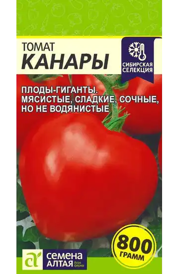 Томат Канары , Алтай 0,05 ГР. СИБИРСКАЯ СЕЛЕКЦИЯ!